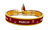 Movilear Pulsera Cierre Metalico Ajustable Unisex Hombre y Mujer Regulable Bandera Murciana Murcia