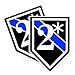 2 Ass To Risk Blue Line Police Decal (K9 officer sticker) 2 asterisk - 4 Decals