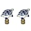 Blue/White Turtle - Pack of 2