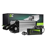 Capacidad: 11.6 Ah | Tensión: 36 V | Dimensiones: 39 x 7.5 x 11 cm | Puerto de carga: Cannon | Conector: 4 Pin | Dedicado a motores con una potencia máxima de 250W