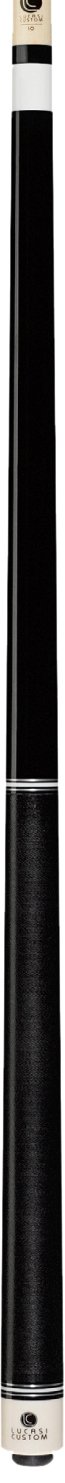 Lucasi CustomMystic Black Curly Maple Billiard Cue with Upgraded Shaft