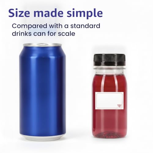 Botellas de chupito de 120 ml con tapas para conservar jugos sin goteos 3