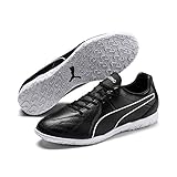 Erwachsene PUMA Unisex Adulto King Hero It Botas de fútbol, Negro Black White 01, 44 EU
