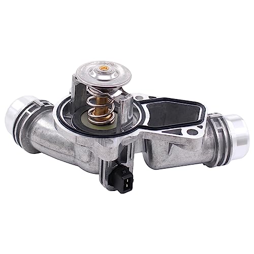 MOTOKU Aluminum Engine Coolant Thermostat Assembly Housing