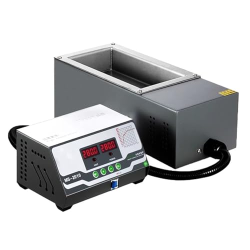 Tygiel lutowniczy, cyfrowy wyświetlacz, pojemność 5,8 kg, zakres temperatur 0-600°C do projektów spawalniczych i lutowniczych