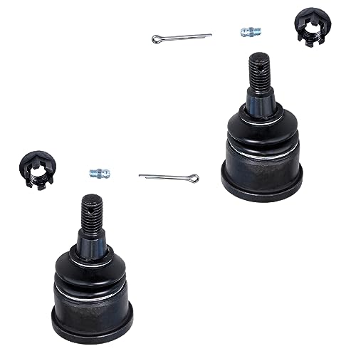Image of Detroit Axle - 8PC Front Upper Control Arms w /Ball Joint, Sway Bars and Outer Tie Rods for 2003 2004 2005 2006 2007 Cadillac CTS RWD ONLY