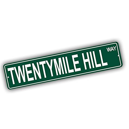Brotherhood Aluminum Street Marker for Twentymile Hill - Wyoming Wall Decor
