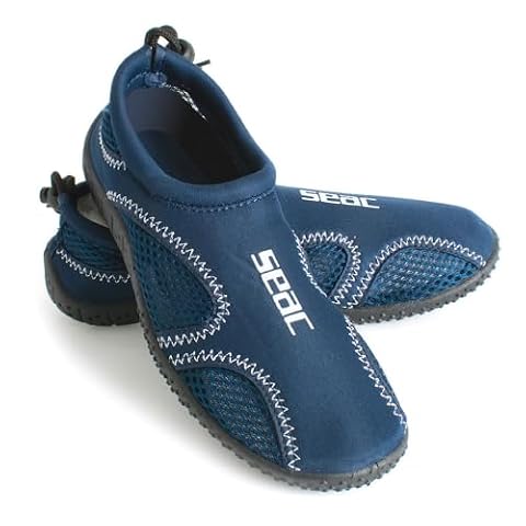 Seac Sand, buty do wody dla dorosłych i dzieci, szybkoschnące, buty na basen i plażę, Biały/Niebieski, 38