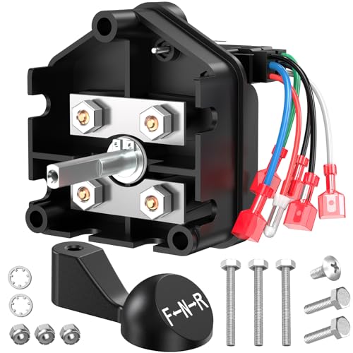 VYYOKMU Club Car DS 48V Forward Reverse Switch with Handle Golf Cart 48 Volt Forward and Reverse Switch for Club Car DS 1996-Up and Tempo 2018-Up FWD REV Switch Assembly OEM# 101753005 1012987