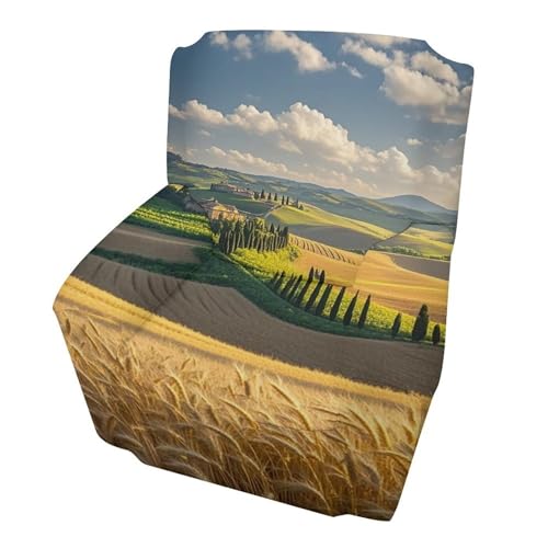 Housse de canapé toscane extensible durable, textile écoresponsable haut de gamme - 2