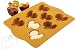 Chicago Metallic Silicone Turkey Cakelet Pan and Stencil