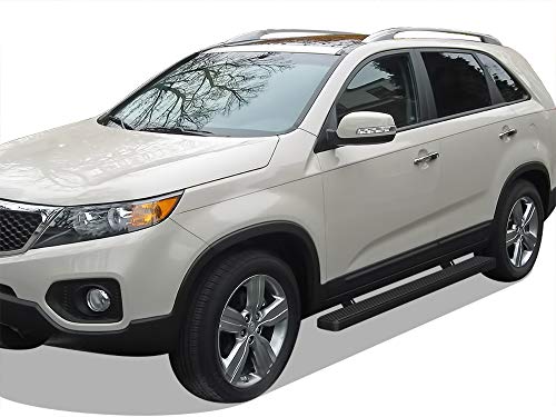 For 2011-2013 Kia Sorento Sport Utility 4-Door (Nerf Bar | Side Steps) 4" Black Eboard Running Boards #TOP3