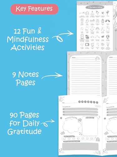 Image of DOODLE Daily 5 Minute Gratitude Journal - Positivity, Wellness & Mindfulness Journal for Teens & Adults - 90-Day Habit Builder | 112 Undated Pages | A5 | Guided Prompts & Fun Activities