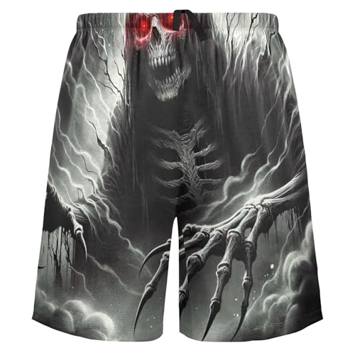 Colorful Pajama Shorts for Men Athletic Pj Sleep Shorts Funny Lightweight Pink Ragdoll Cat Spring Flowers S