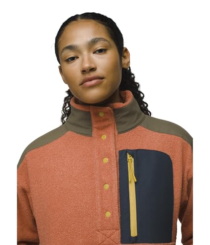 prAna Women's Peak Snap Up Fleece3