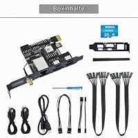 youyeetoo Sipeed NanoKVM Mini Remote Control Operations Maintenance Server, 1TOPS NPU 1GHz C906 RISC-V Linux Single Board Computer (PCIE Version) (Mit WiFi) – Ansicht 2