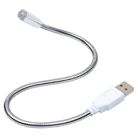 Cotchear USB LED Flexible Light Lamp Keyboard Lights for Notebook Laptop PC Adjustable Eye Protection Single Lamp Hose USB Light Cover