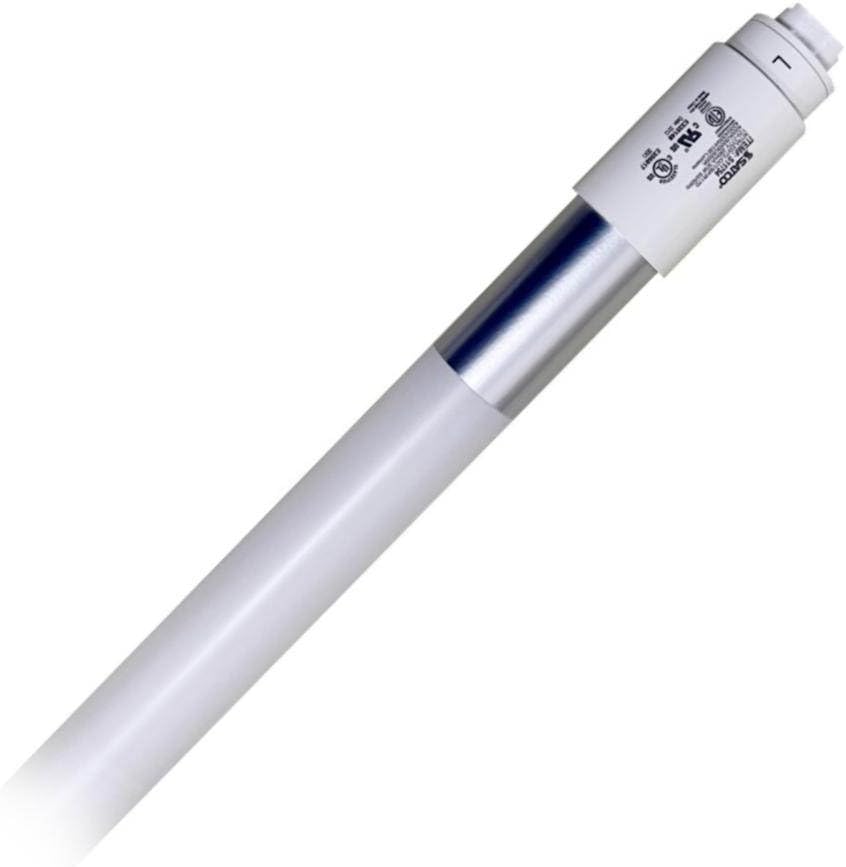 Satco 11754-30T8/LED/72-CCT/BP/R17D (S11754) 6 Foot LED Straight T8 Tube Light Bulb for Replacing Fluorescents