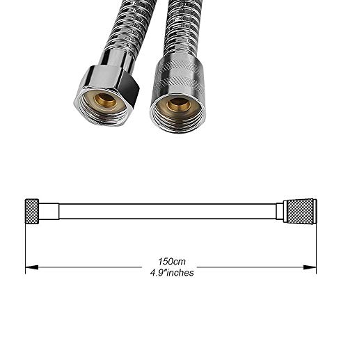 Metal Shower Aluminum Cleaner Douche System Cleaner Shower Douche Enema Kit - Shower Douche Cleansing System And 59Inch Hose #TOP4