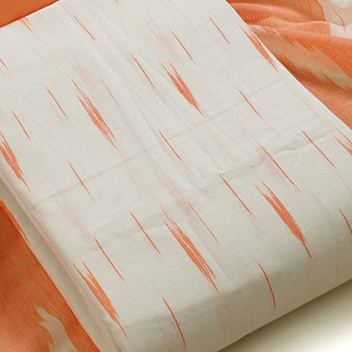 Image of Sun Fashion And Lifestyle Cotton Ikkat Print Unstitched Dress Material, Kurta Set for Women with Dupatta (Ikkat 2, Free Size)