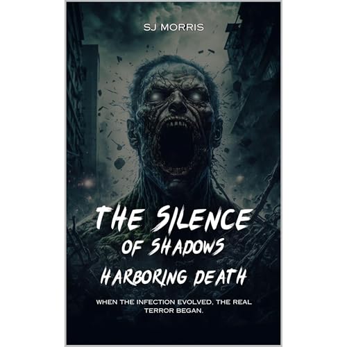 The Silence of Shadows Harboring Death Audiolibro Por SJ Morris arte de portada