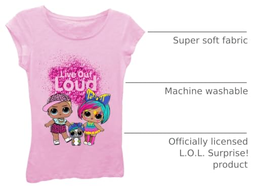 Image of L.O.L. Surprise! Girls L.o.l. Surprise! Girl Power Short Sleeve T-Shirt Girls 4-16