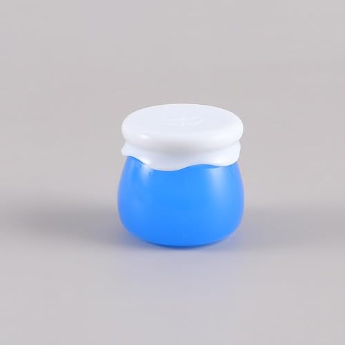 Miniatura 9 de 6 recipientes de viaje, frascos de viaje de crema, botellas recargables, tarro de crema facial, forma de fruta, 0.35 oz, accesorios de herramientas