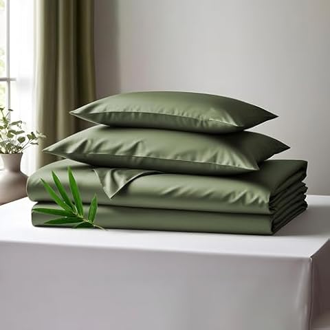 LINENWALAS Bamboo Single Bed Sheet Set Cover