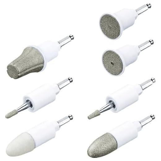 Beurer MP 41 Juego de accesorios para el aparatoMP 41 de manicura y pedicura, 7 accesorios de zafiro y fieltro, para el cuidado de manos y pies