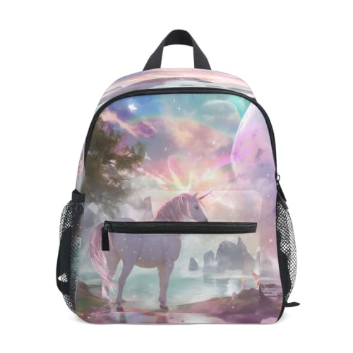 Sac à dos enfant cheval blanc pour l'école maternelle
