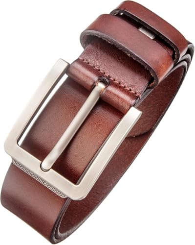 Thick Full Grain Genuine Leather Belt – 1.5