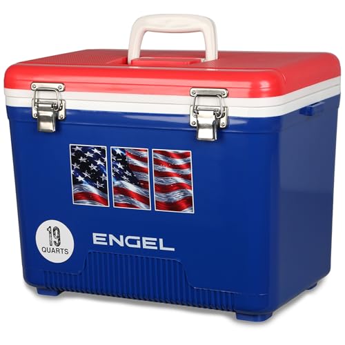 Engel 19qt Leak-Proof, Air Tight, Drybox Cooler and Small Hard Shell Lunchbox for Men and Women