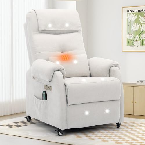 Korser Power Recliner with Massage Heat & USB