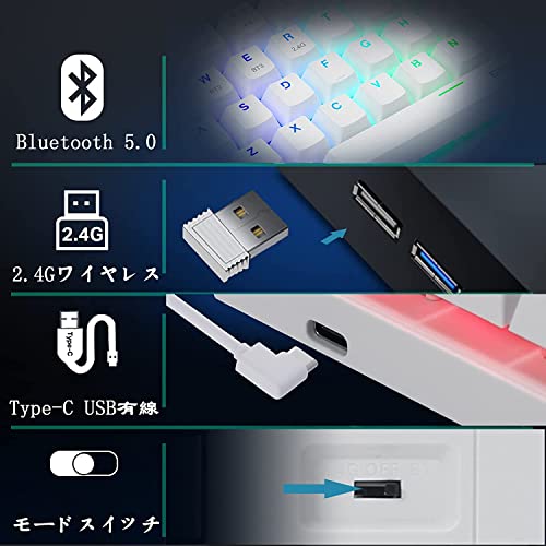 e元素 e元素ゲーミングキーボード63キー 赤軸 Z-11SM63 の商品画像 6
