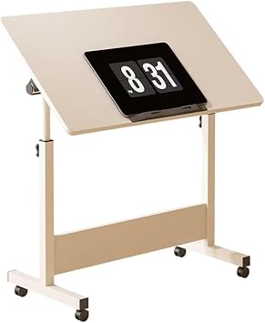 Computer Rack, Foldable, Conference Table, Study Desk, PC Desk, Width 23.6 inches 60 cm, Depth 15.7 inches 40 cm, Elevating Function, For Home Work, Remote Work, Table Stand, Easy