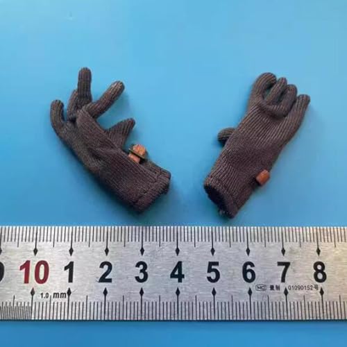 Garende 1/6 Scale Doll Gloves for Action Figures, Pair of Accessories for 12-Inch Models