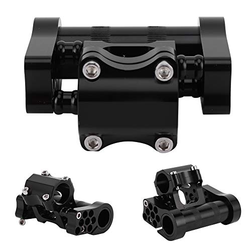 Vgeby Bike Double Stem, Folding Bike Adjustable Double Stem 25.4 Cnc Aluminium Alloy Bicycle Parts Accessory Bicycle And Spare Supplies Bicycles And Spare Parts #TOP7