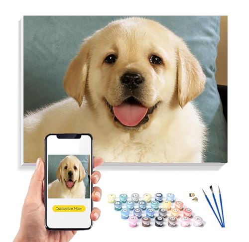 Peinture par numéro personnalisée adulte pour créer votre décoration murale