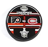 2010 Stanley Cup Playoffs Eastern Conference Finals Flyers vs Canadiens Puck - Hockey Cards