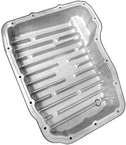 PPE Heavy-Duty 68RFE Tranmission Pan (Brushed) 228052010 Compatible with 2007.5-2018 Dodge Ram 6.7L Cummins Diesel