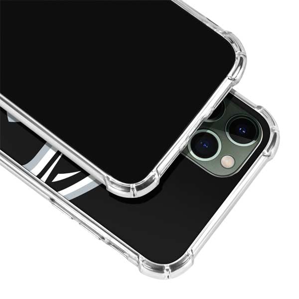 Skinit Clear Phone Case Compatible with iPhone 11 Pro Max - Officially Licensed NFL Atlanta Falcons Large Logo Design