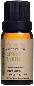 Óleo Essencial Limão Tahiti Via Aroma – 10 ml