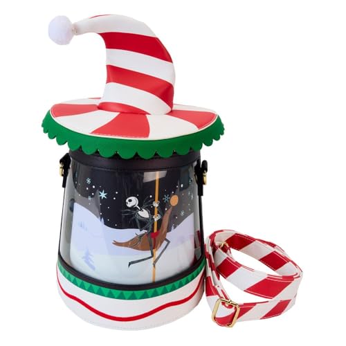 Loungefly The Nightmare Before Christmas Candy Cane Carrousel sac à bandoulière Disney
