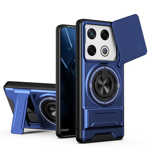 Case �Ή��@�� for Infinix GT 20 Pro 5G, �Ή��@�� for Infinix GT 20 Pro 5G ���C�f���A���X�^���h�t���X�}�z�P�[�X Blue
