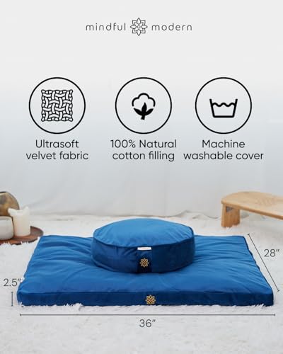 Mindful & Modern Zabuton Meditation Mat
