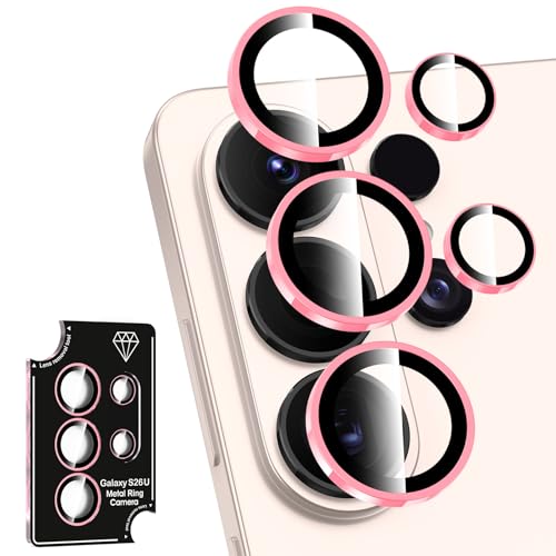 Protection objectif S26 Ultra résistant aux rayures et forte absorption rose