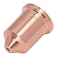 220990 Düsenspitze, Messing-Plasmaschneidbrenner-Düsenspitzen, 5er-Pack, mit Optimierter Brennerkühlung, für PMX 65 85 105 125A-Verbrauchsmaterialien