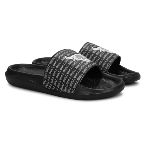 Image of PERY-PAO Sliders for Men | Lightweight Comfortable Boys Slippers | Flip-Flops White | Black | Sea Green | Red