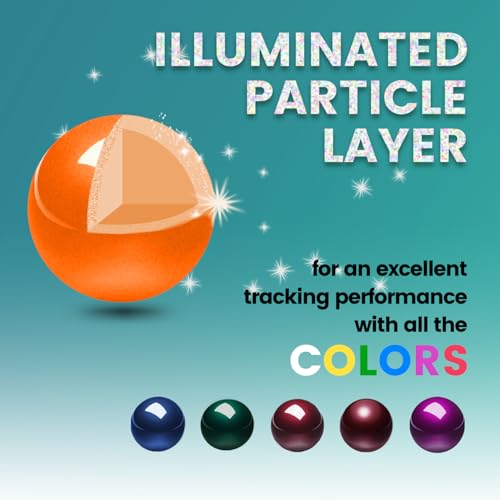 Image of Perixx PERIPRO-303 GOG 1.34 inches Trackball - Replacement Ball for M570, PERIMICE-517 /520 /717 /720, and Other Compatible Trackball Mouse - Glossy Orange