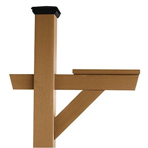 Highwood Ad-Mlbx1-Tfe Hazelton Mailbox Post, Toffee #TOP2